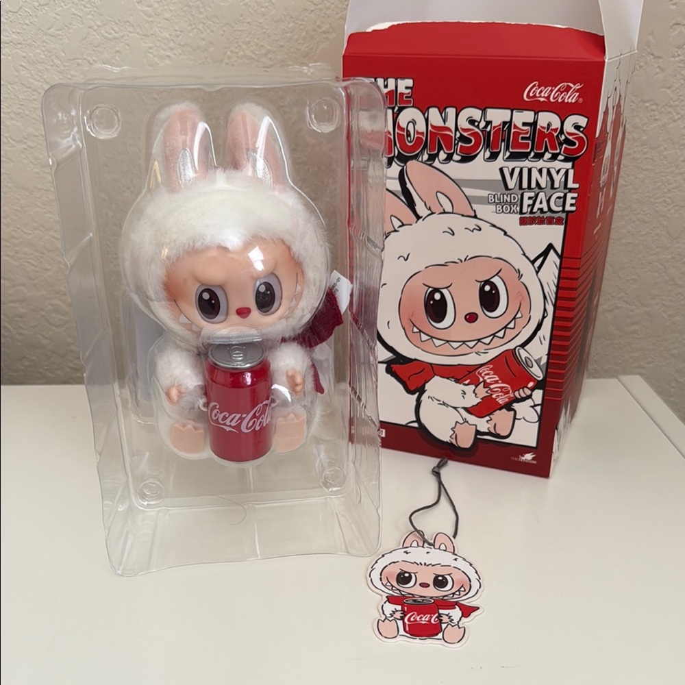 Authentic Labubu Coca-Cola Happy Factor